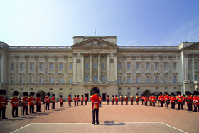 Courtyard of Buckingham Palace