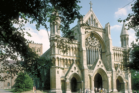 Cathedral exterior, St Albans