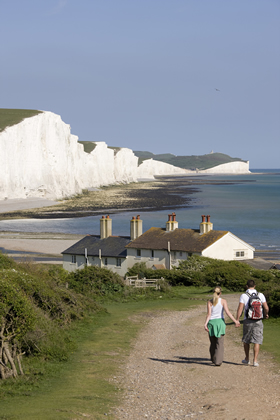 The Seven Sisters in East Sussex.