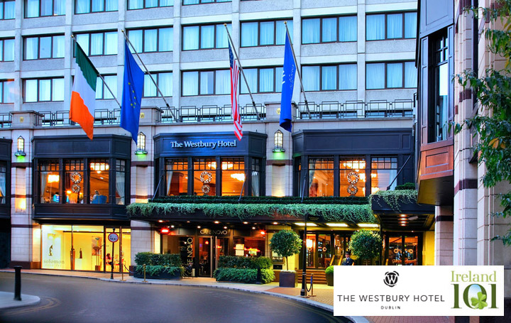 The Westbury Hotel in partnership with Ireland 101