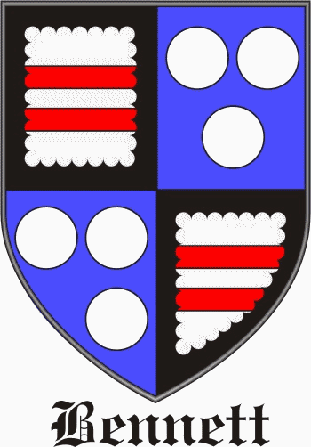 Binet family crest