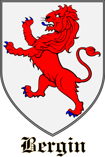 BERGIN family crest