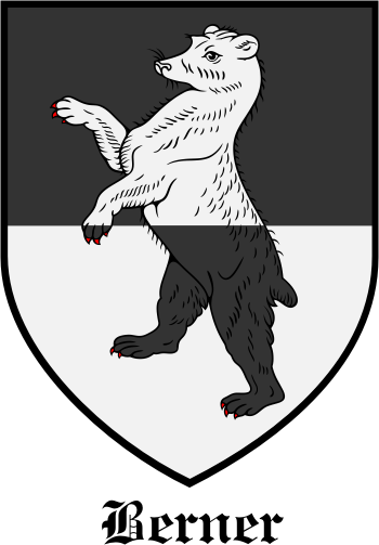 BERNER family crest BERNER family crest