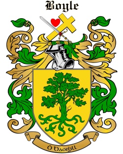 BOOLE family crest