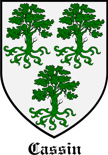 Cassin family crest