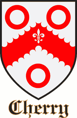 Cherry family crest