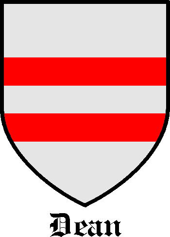 Dean family crest