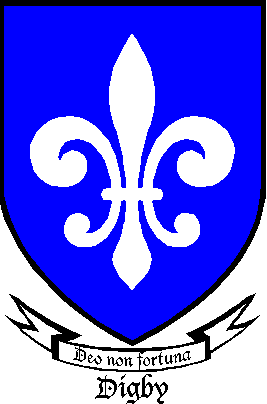 DIGBY family crest DIGBY family crest