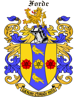 FORDE family crest