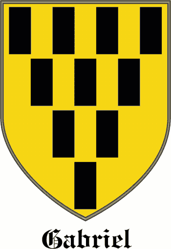 GABRIEL family crest GABRIEL family crest