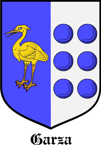 Garza family crest