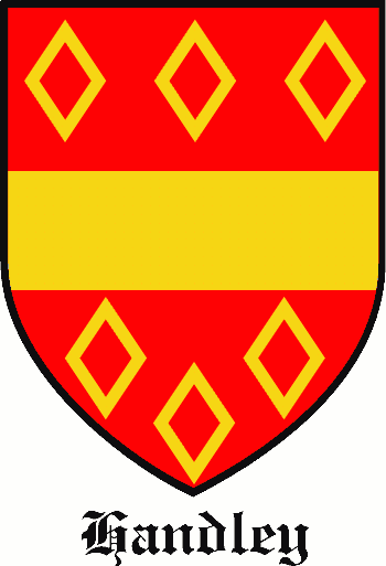 HANDLEY family crest HANDLEY family crest