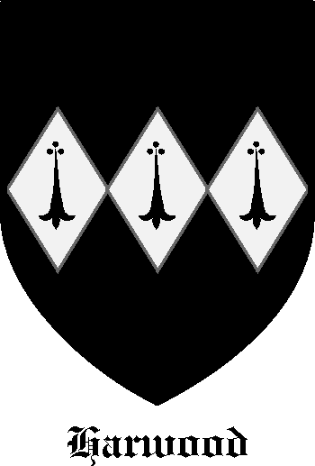 Harwood family crest Harwood family crest