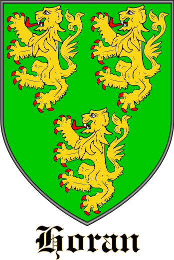 Horan family crest