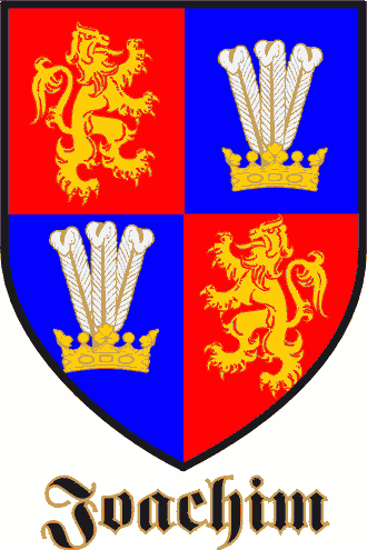 JOACHIM family crest JOACHIM family crest