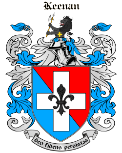 KEENAN family crest KEENAN family crest