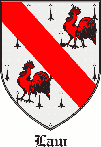 LAW family crest LAW family crest