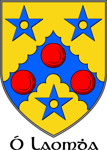 LEAMY family crest LEAMY family crest