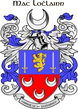 McLoughlin family crest