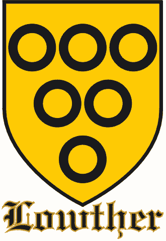 Lowther family crest