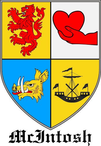 MCINTOSH family crest MCINTOSH family crest
