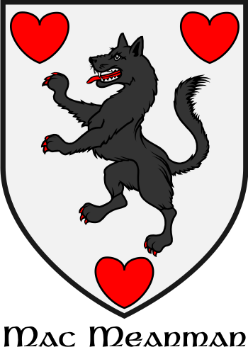 MCMANAMON family crest MCMANAMON family crest