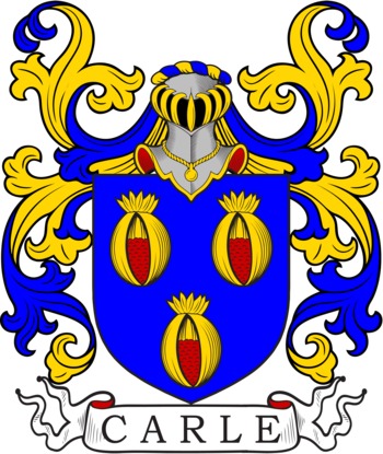 Carle family crest