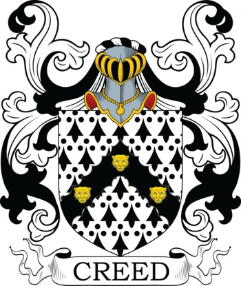 Creed family crest