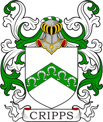 Cripps family crest Cripps family crest
