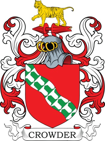 CROWDER family crest