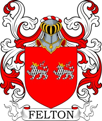 Felton family crest