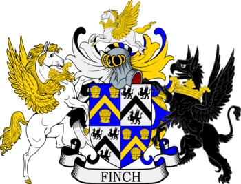 FINCH family crest