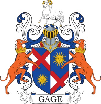 GAGE family crest