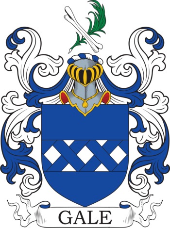 GALE family crest GALE family crest