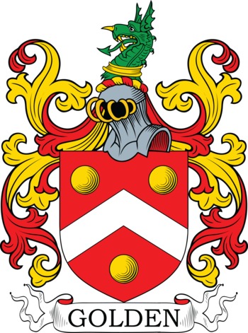 GOLDEN family crest GOLDEN family crest