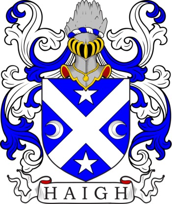 Haigh family crest