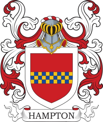 Hampton family crest