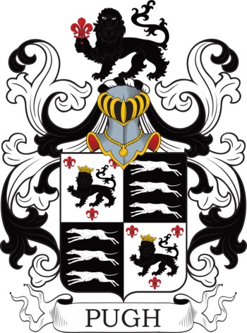 Hugh family crest