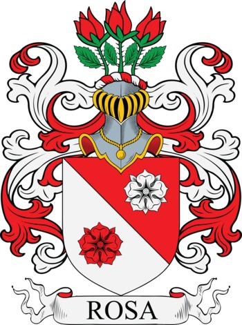 Rosa family crest