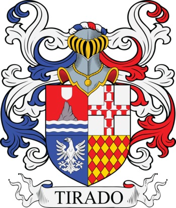 TIRADO family crest TIRADO family crest