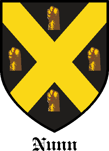 Nunn family crest