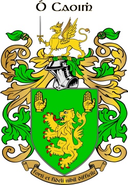 OKEEFE family crest OKEEFE family crest