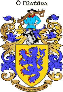 Mahan family crest