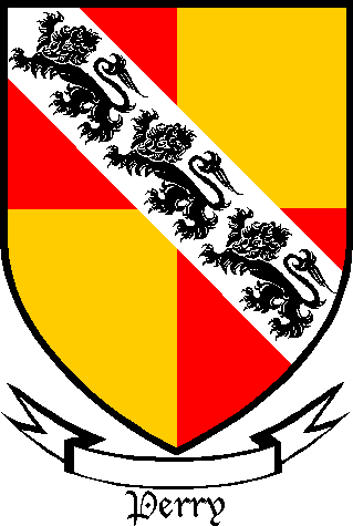 Perrey family crest