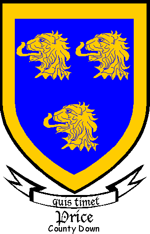 Prise family crest