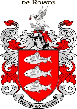 ROCHES family crest