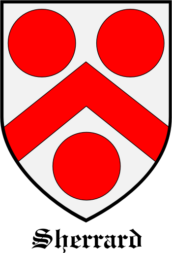 SHERRARD family crest