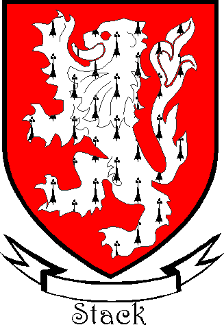 Stack family crest