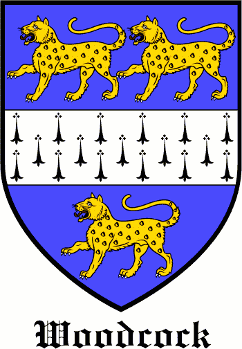 WOODCOCK family crest WOODCOCK family crest